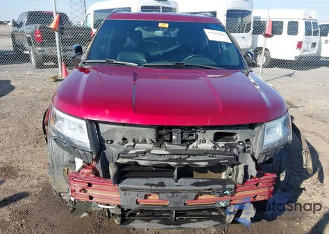 2018 Ford Explorer Xlt z USA, uszkodzony, nr VIN 1FM5K7D84JGA88225